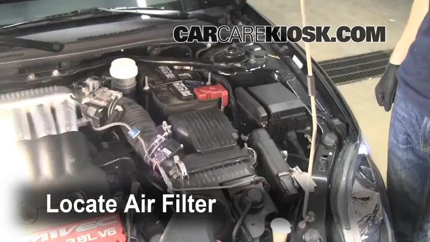 2006 Mitsubishi Eclipse GT 3.8L V6 Air Filter (Engine)